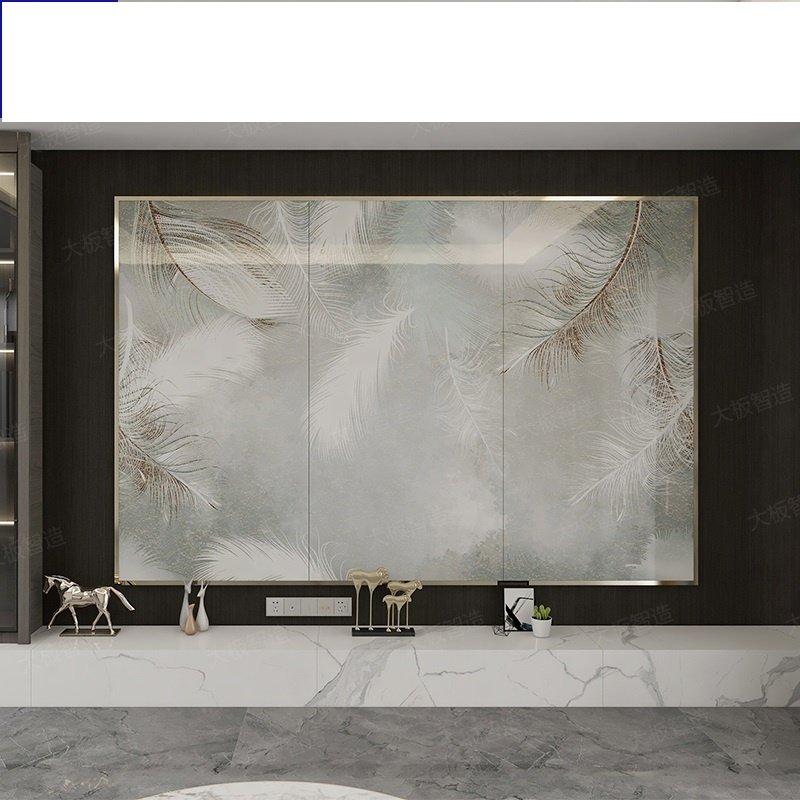 high glossy 3d uv board wooden and marble color Waterproof Interior China Wpc Board Sheets and pvc uv board