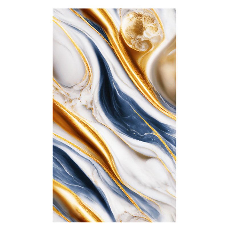 1220*2440mm 1220*2800mm Luxury Glossy PVC Wall Panel 3D Printed Durable UV Board for Indoor Use