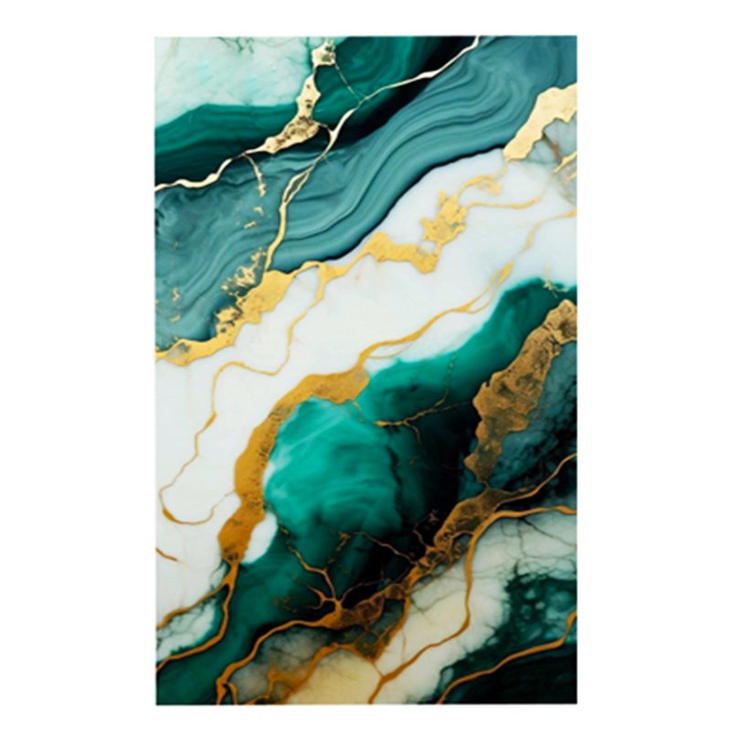 1220*2440mm 1220*2800mm Luxury Glossy PVC Wall Panel 3D Printed Durable UV Board for Indoor Use