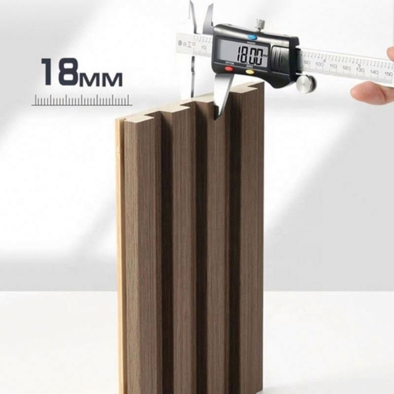 3D Fluted Great Wall Panels Wainscoting Covering Solid Wood Wall Panel boards wood plastic composite wpc pvc wall panels