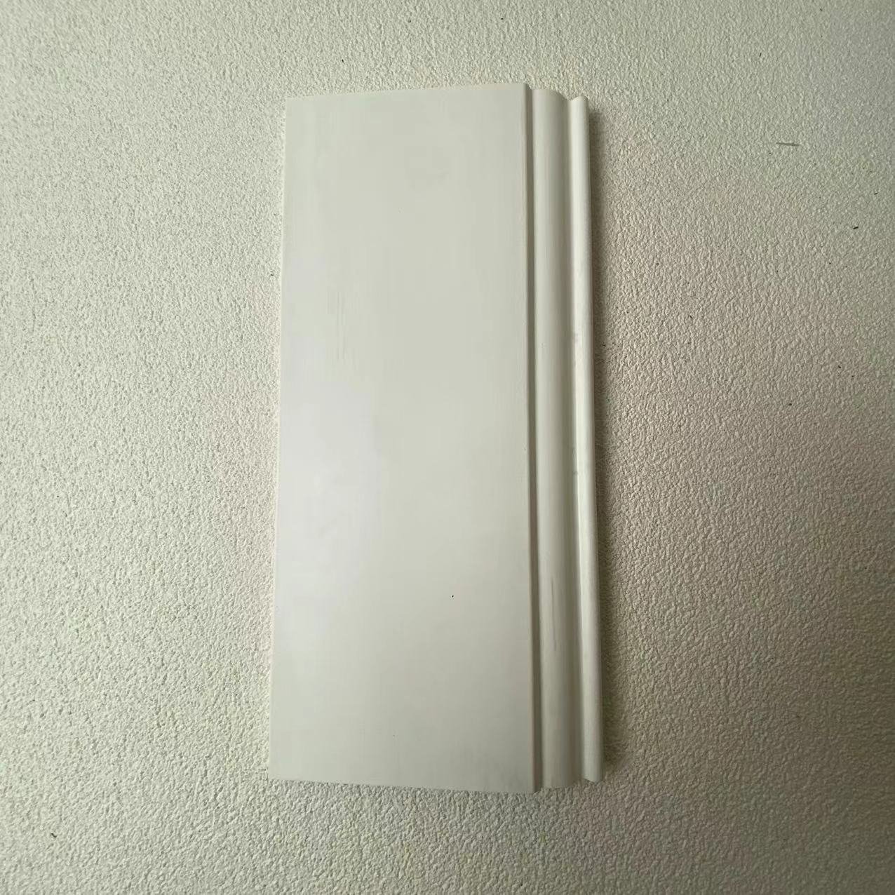 High Density White PS Waterproof Easy Install Baseboard Home Decorative Flooring Skirting Board Wall Panels & Boards