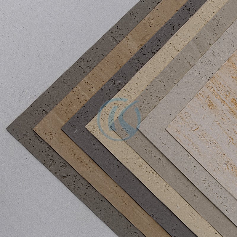 Natural Stone Texture MCM Wall Panel Tiles Interior Exterior Wall Decoration Flexible MCM Soft Travertine Stone Wall Board
