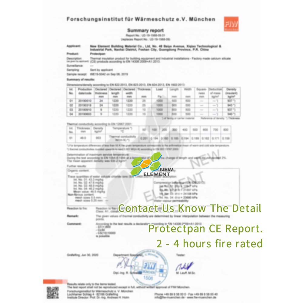 non asbestos High density fiber calcium silicate board Fireproofing Partition Refractory Wallboard Fire Resistant Board