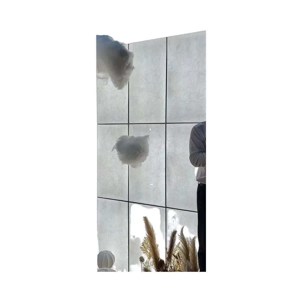 Premium Thick PETG Moisture-Proof Plastic Ice Board Decorative Wall Panels Material for Crack Ice Design