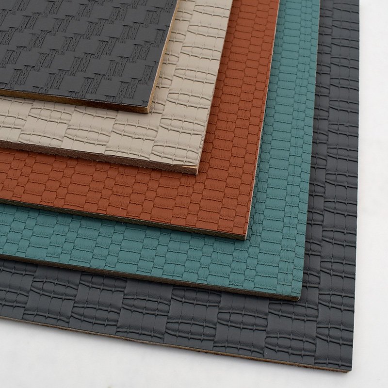 Modern Home Use WPC Leather Wall Panels Waterproof Durable Solid Bamboo Charcoal Fiber Solid Wood Striped Design Outdoor