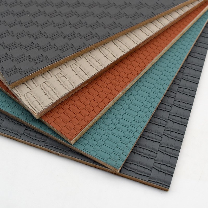 Modern Home Use WPC Leather Wall Panels Waterproof Durable Solid Bamboo Charcoal Fiber Solid Wood Striped Design Outdoor