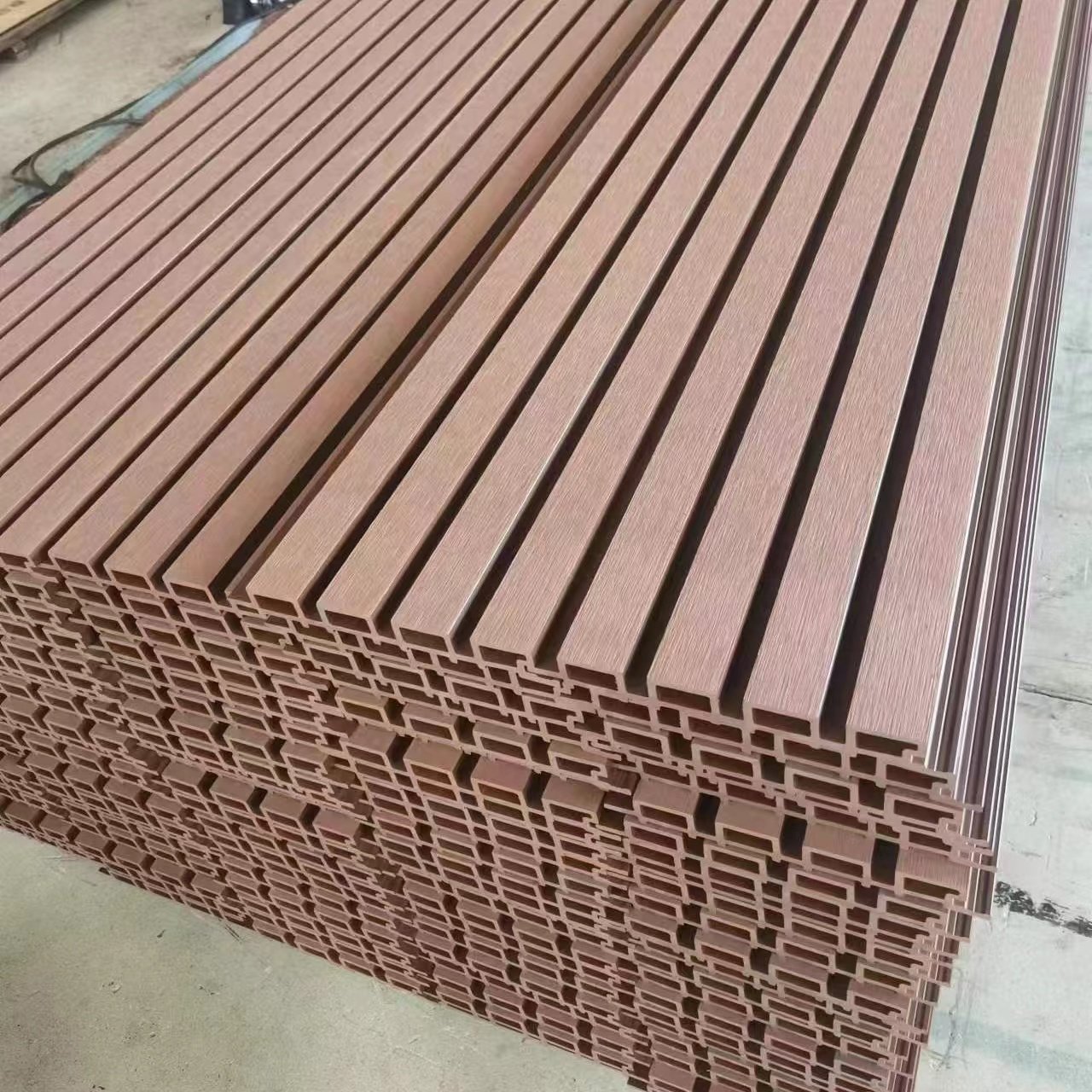 Good price high quality exterior WPC wall cladding outdoor great wall panel 3D wood grain wall board