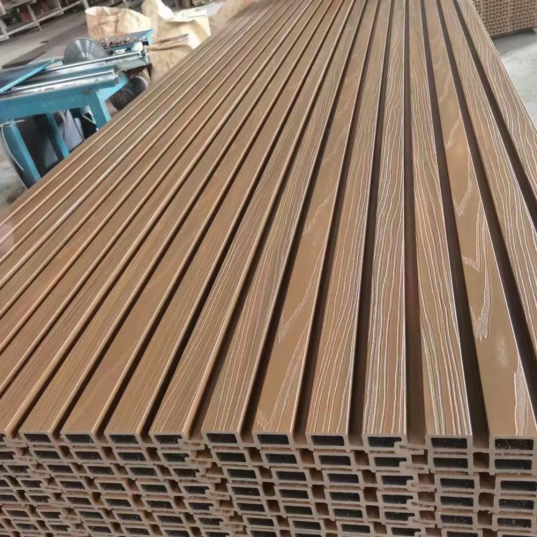 Good price high quality exterior WPC wall cladding outdoor great wall panel 3D wood grain wall board
