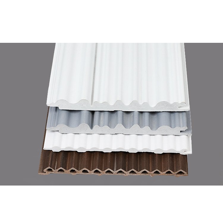 Wall Board Minimalist Wave Ceiling Design Plastic Wall Decorative Panels For Interior Corporeal Decor