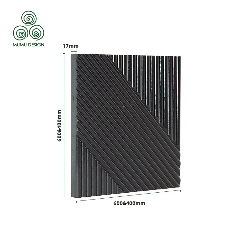 MUMU Puzzle decor other boards interior decoration solid 3D wood wall panels wall interior