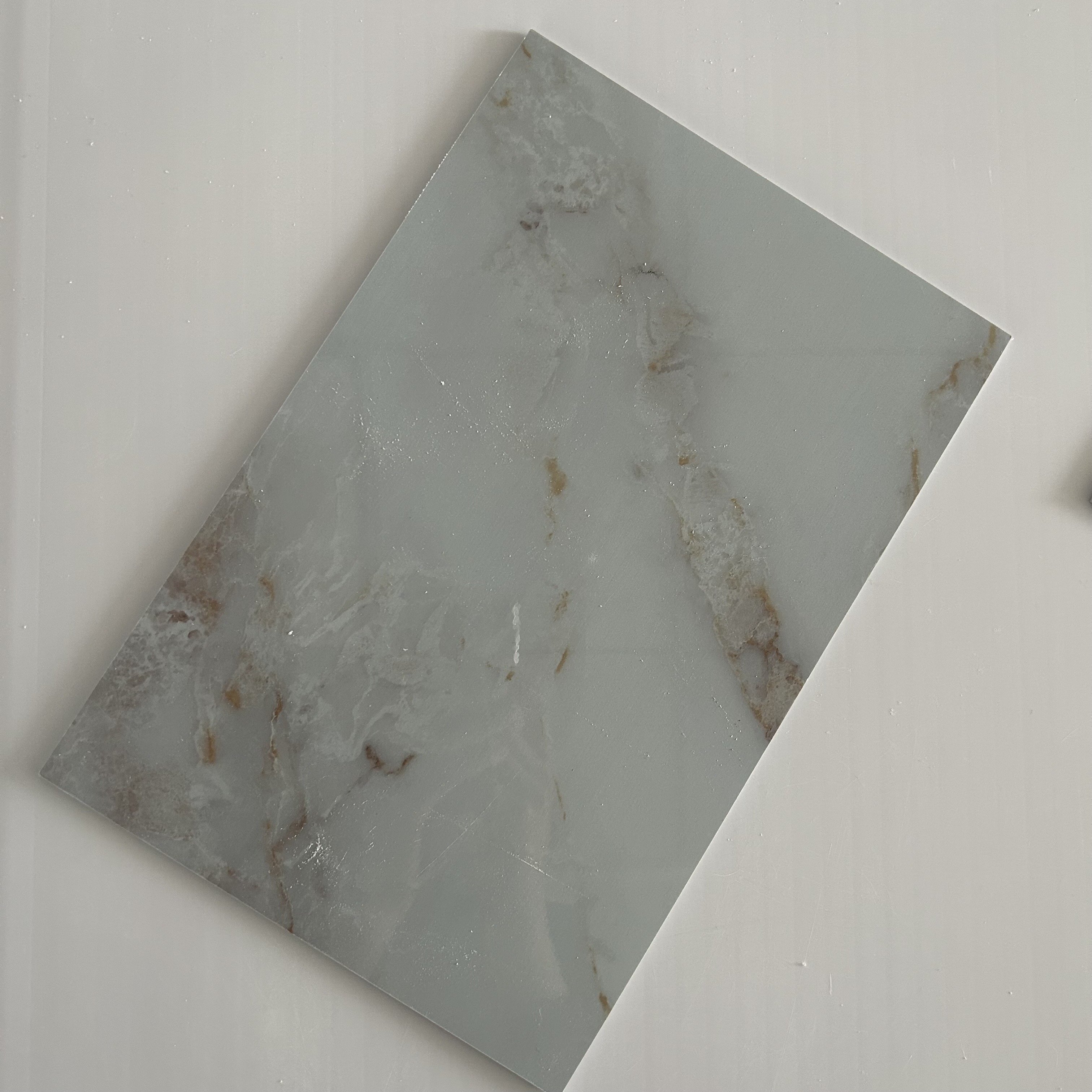 Building Material House Decorative Marble Texture UV Wall Sheet Board PVC Marble Wall Panel