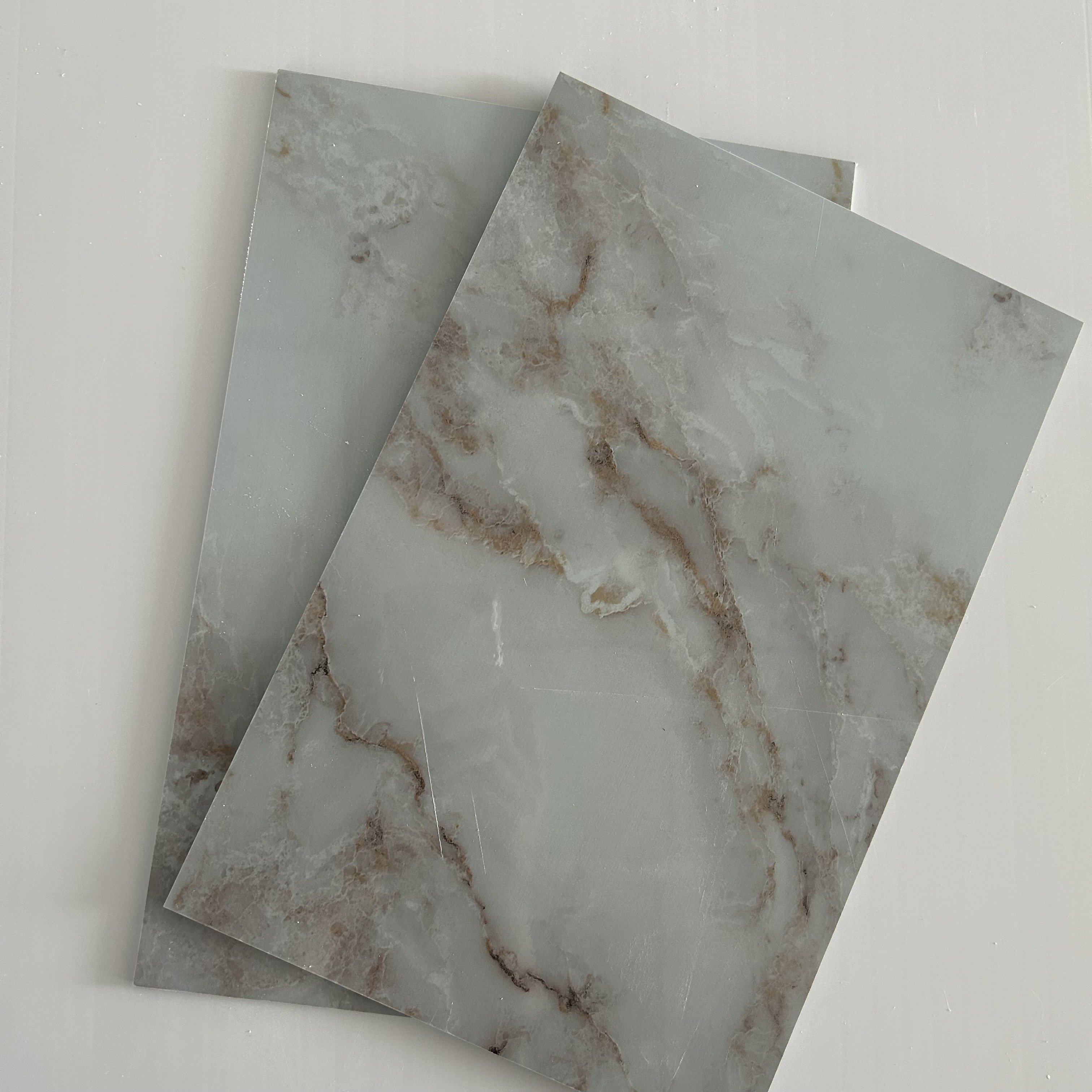 Building Material House Decorative Marble Texture UV Wall Sheet Board PVC Marble Wall Panel