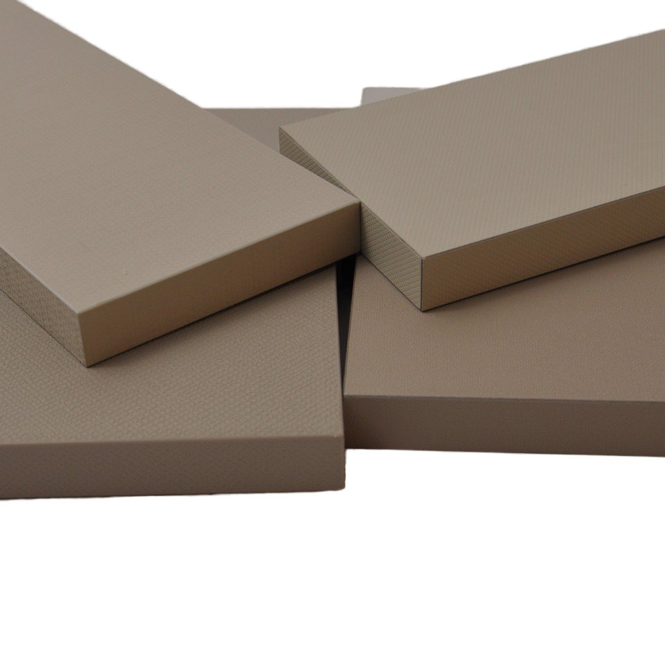 ZIN Brand High Quality Polypropylene (PP) Laminated MDF Embossed Color Interior Furniture Board Moisture-Proof Environmentally