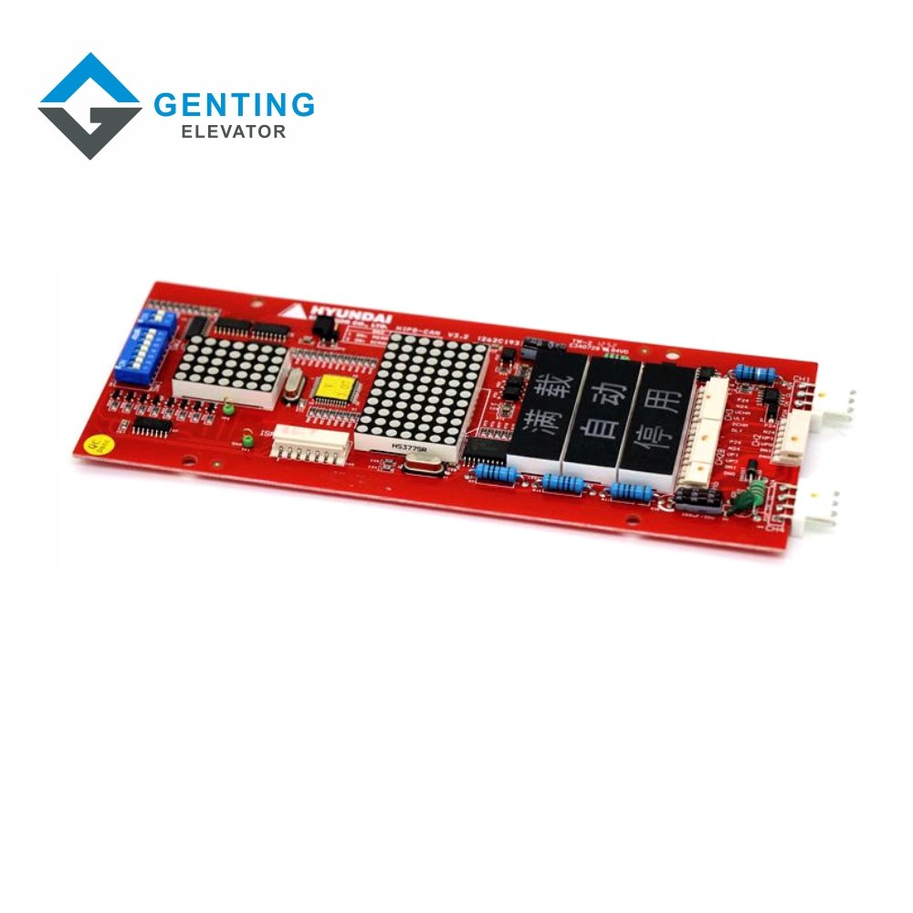 Elevator parts pcb Hyundai elevator STVF5 STVF7 display board HIPD-CAN V3.2