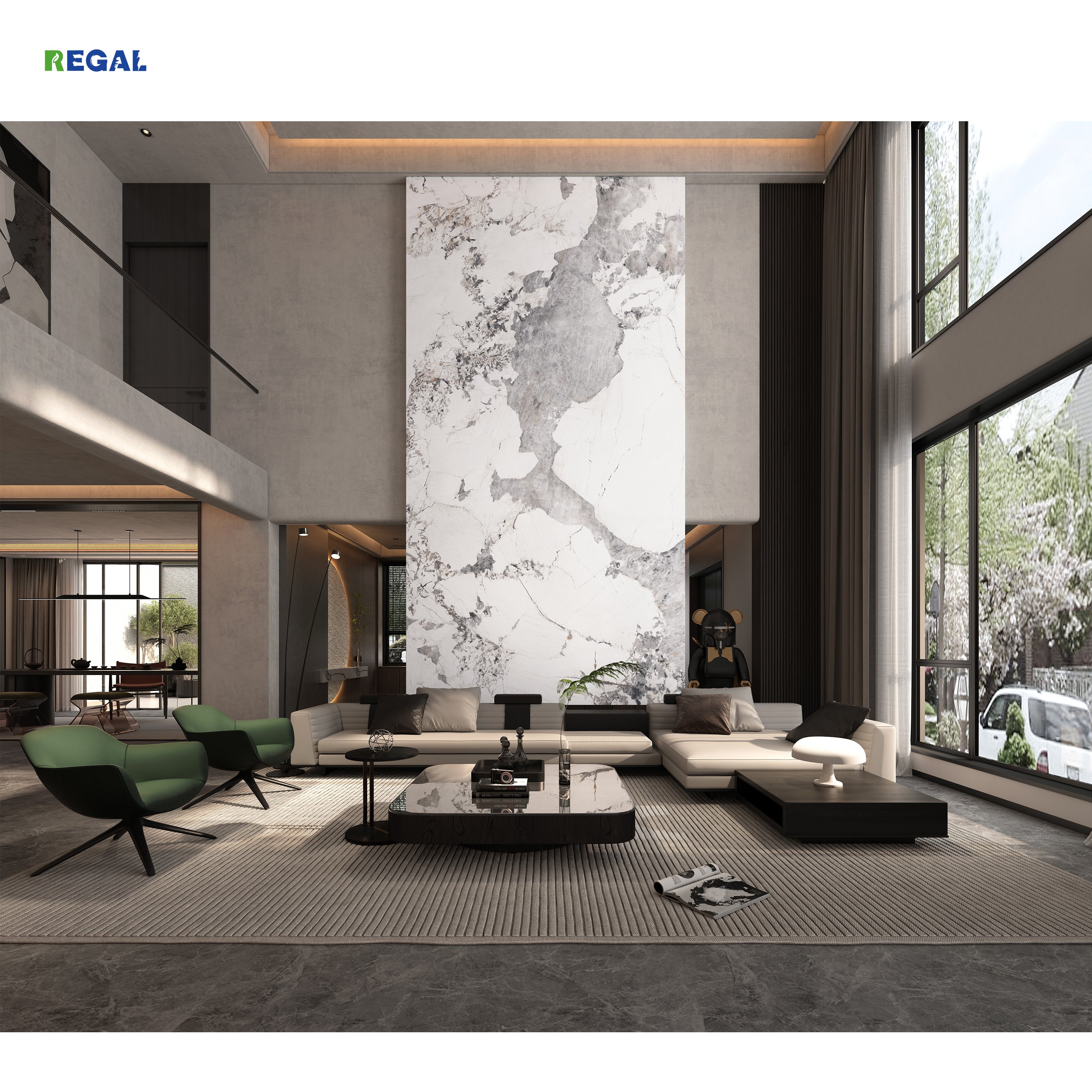 wall panel factory price digital print laminated board interior wall cladding with big size
