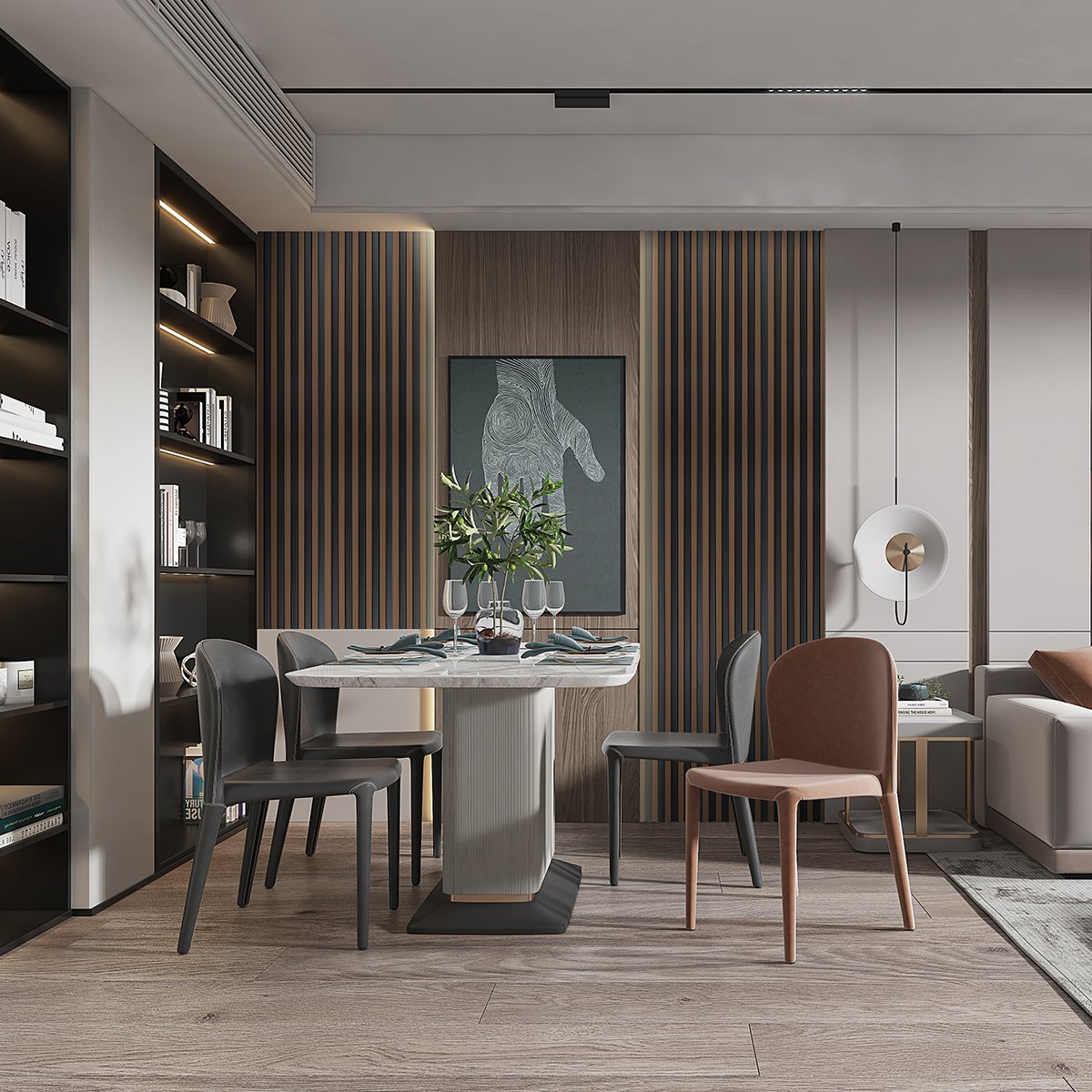 Wangbin Free Samples Easy Install Interior Decoration PS 3D Other Wallpaper/Wall Panel with Fast Shipping