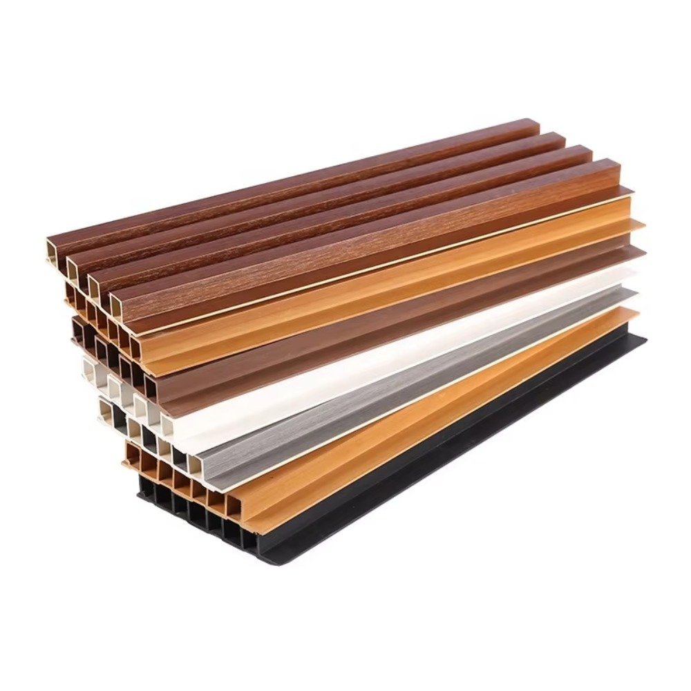 Top-Grade Wall Panels Flexible Wood Plastic Composite WPC PVC Cladding for Modern and Long-Lasting Interior Solutions