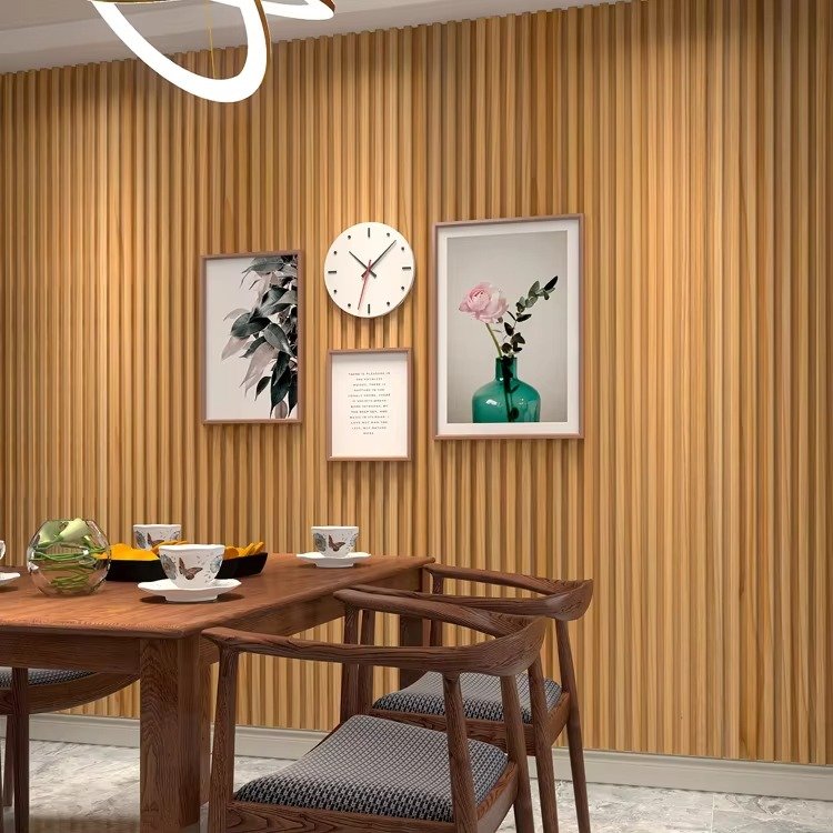 Top-Grade Wall Panels Flexible Wood Plastic Composite WPC PVC Cladding for Modern and Long-Lasting Interior Solutions