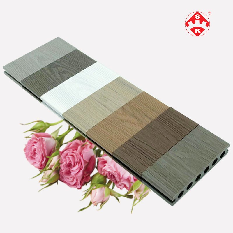 Weather-Resistant Moisture-proof WPC Composite Outdoor Decking Terrace Flooring Tiles/Solid Hard Wood Board Manufacture