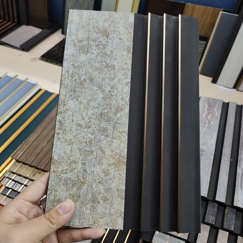 JSXH Factory Price High Quality Home Decoration Material Waterproof 2.9meter Long Ps Wall Panel Decorative 3d Wall Panel Sample