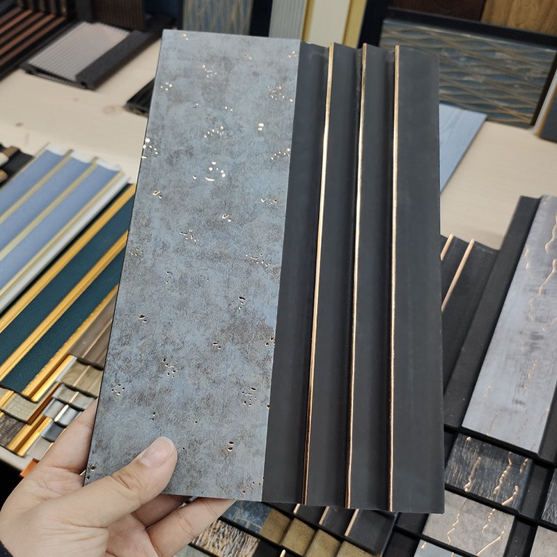JSXH Factory Price High Quality Home Decoration Material Waterproof 2.9meter Long Ps Wall Panel Decorative 3d Wall Panel Sample