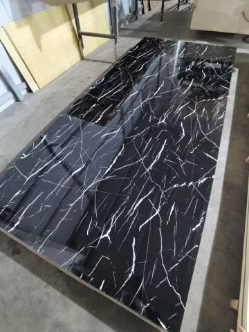 DBDMC Hot sale Modern Traditional High quality Classical UV board PVC marble sheet stone sheet