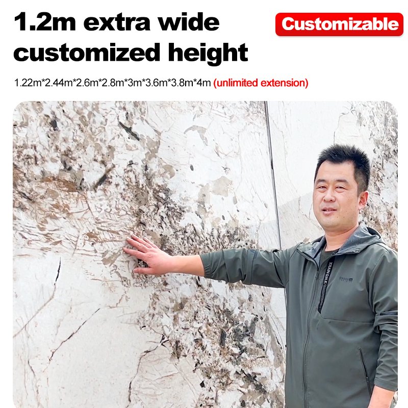 High Glossy Customized Printing Marble sheet & Slotted Seamless PET Wall Board