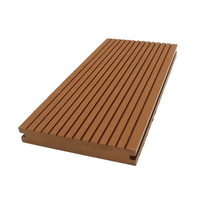WPC composite outdoor decking / terrace flooring/ solid hard wood board for Park Scenic Area