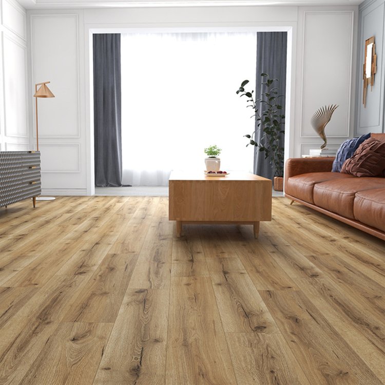 easy install piso laminado 4mm 5mm 6mm pvc spc click plank vinyl flooring wood flooring waterproof spc board