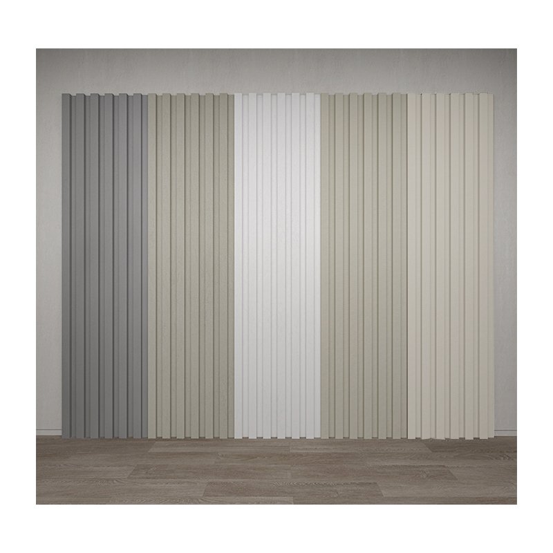 170*22mm Interior Decoration 170 High Great Wall Panel Flute WPC Board