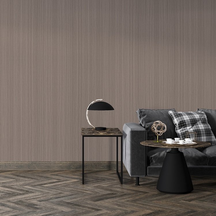 Economic Durable Decorative bamboo wood fiber integrated wall panel Living room TV background wall wood veneer grille panel