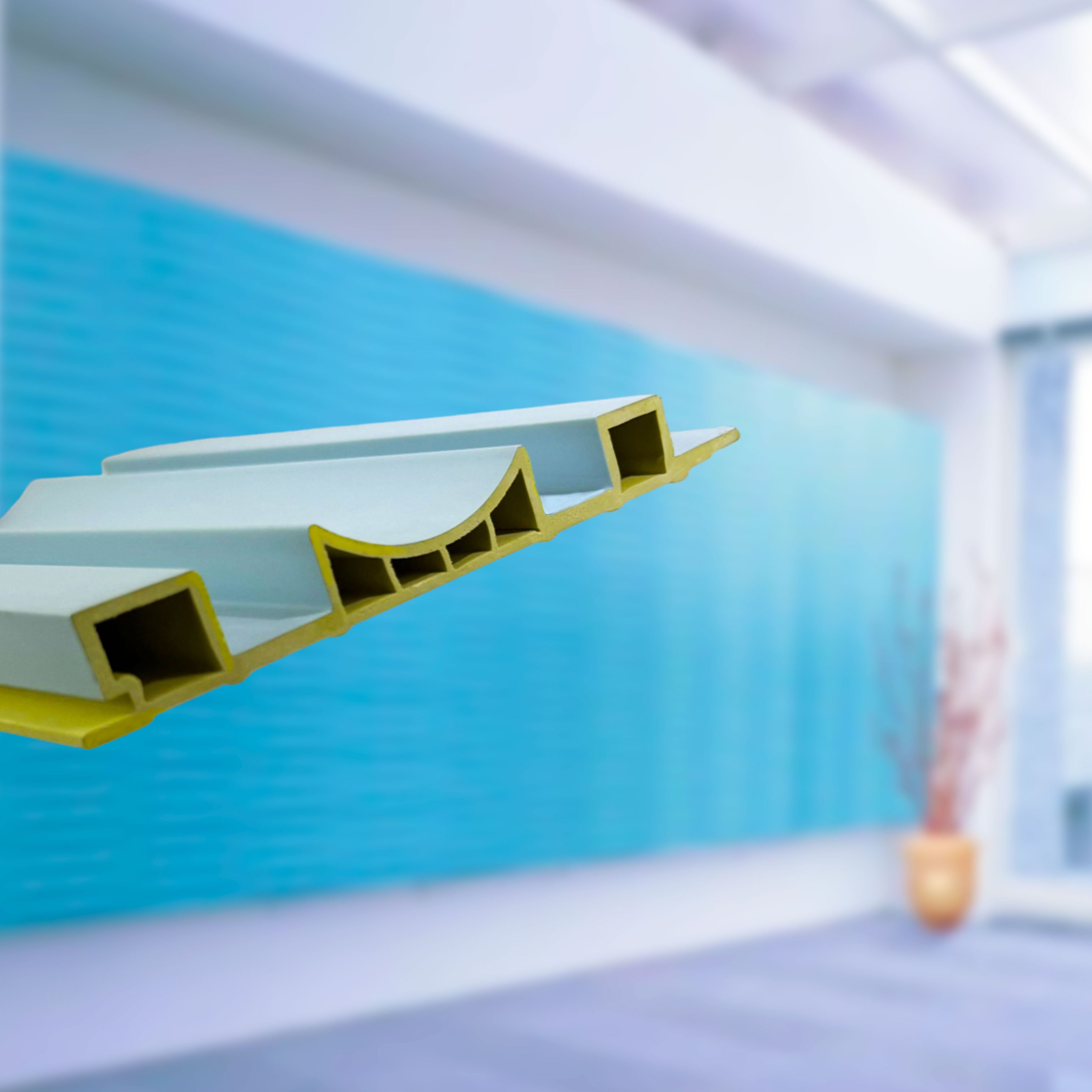 GREENA Factory Direct Sales Waterproof 3D WPC Wall Boards for Durable and Stylish Cladding