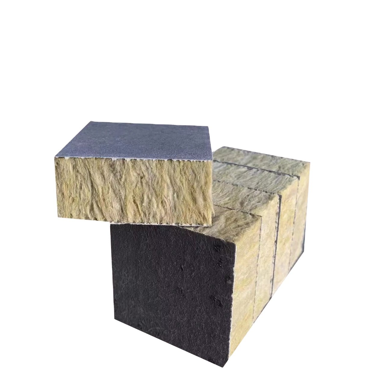 Heat absorption non-combustible Mineral/Rock wool insulation panel wall insulation board