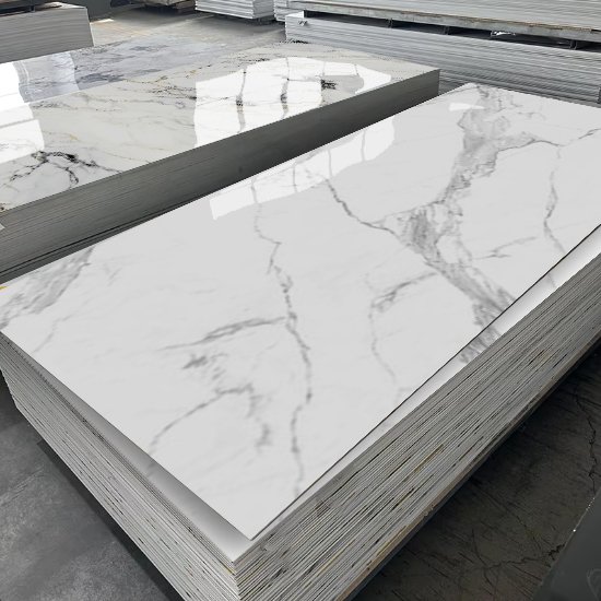 Easy install wall board panel marble luxury wall panels pvc uv marble sheet wall panel