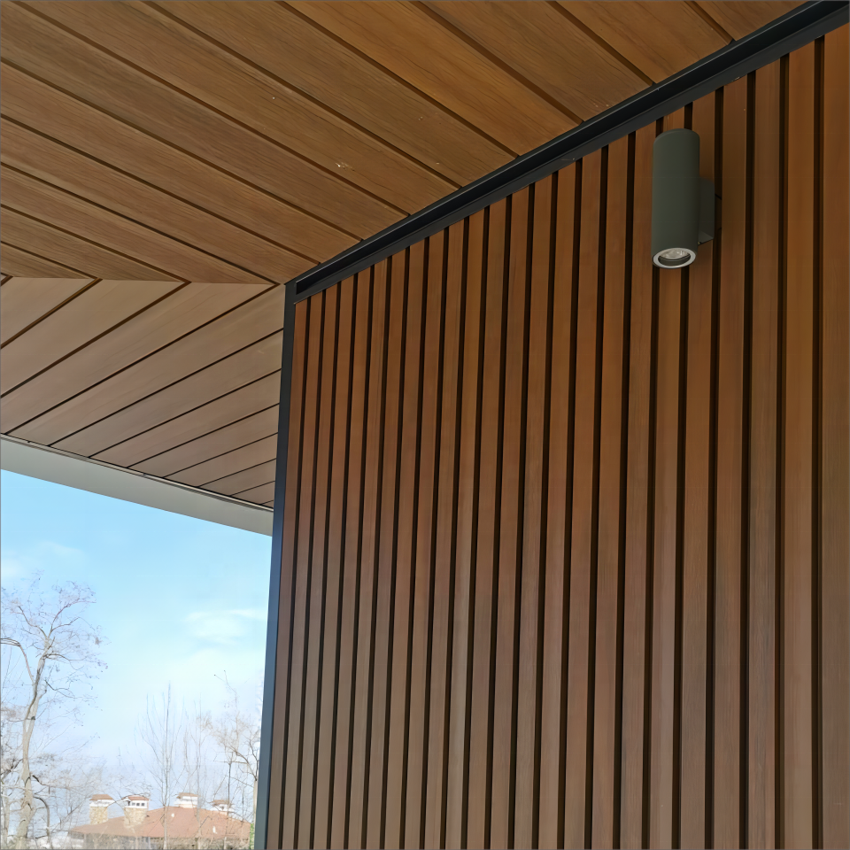 board for interior and exterior wall decoration china factory price exterior cladding wall panel WPC wall panel
