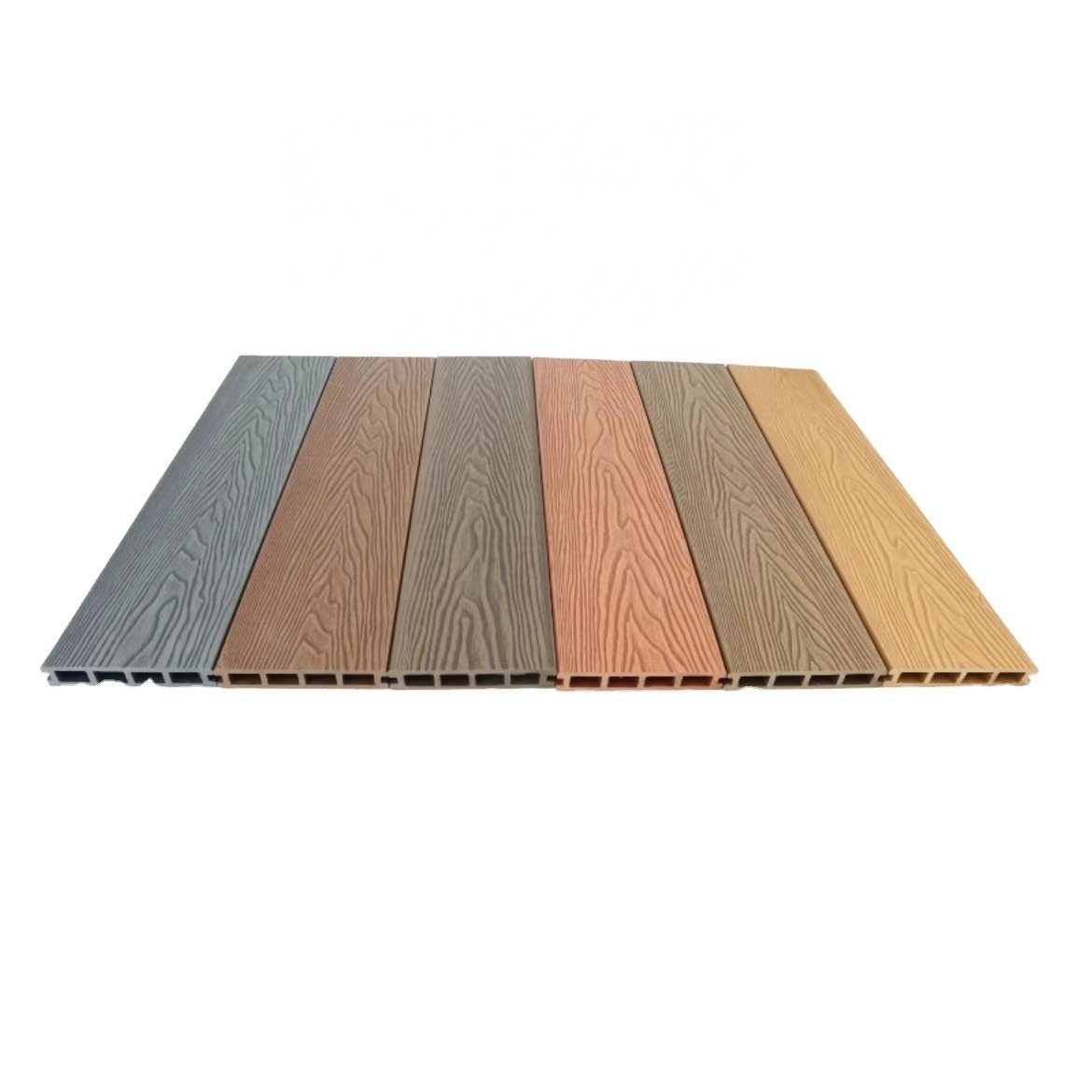 Embossed WPC Decking Outdoor Terrace Flooring Boards Composite Decking Panel WOOD Decking Boards