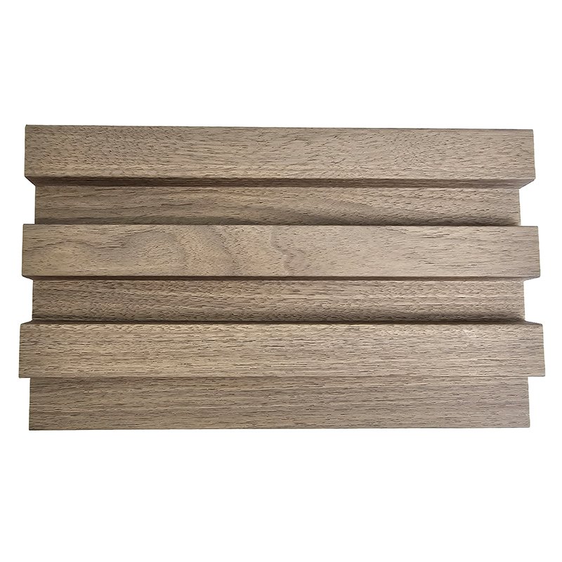 LEESANG 2024 New Indoor Decor Waterproof WPC Fluted Wall Panel PVC Wood Plastic Wall Apartment Bathroom Kitchen Fireproof
