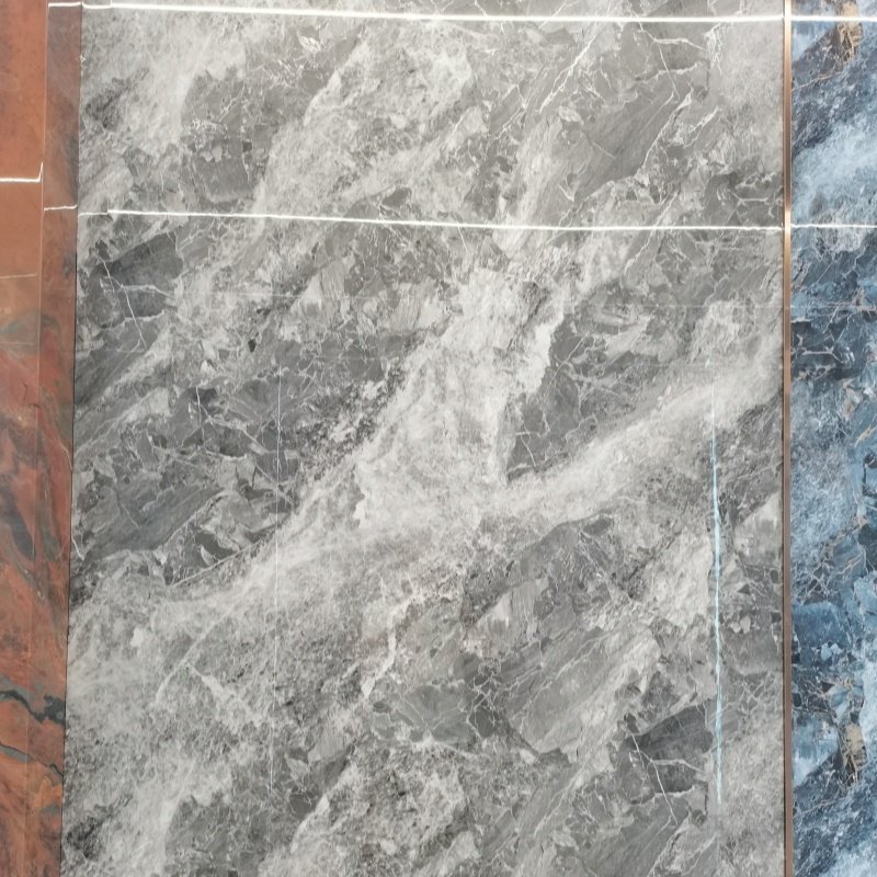 wpc pvc marble 3d wall panel with gold sheets bamboo charcoal board pvc marble wall panel