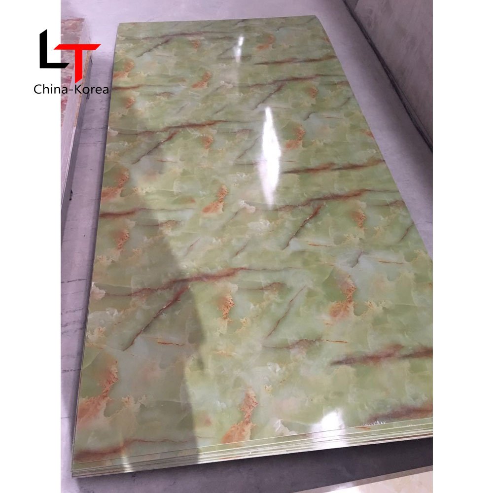 LT Wholesale 3D UV Wall Panel Carbon Slate Wall Decor Waterproof Faux Wall Board For Hotel Interior Design