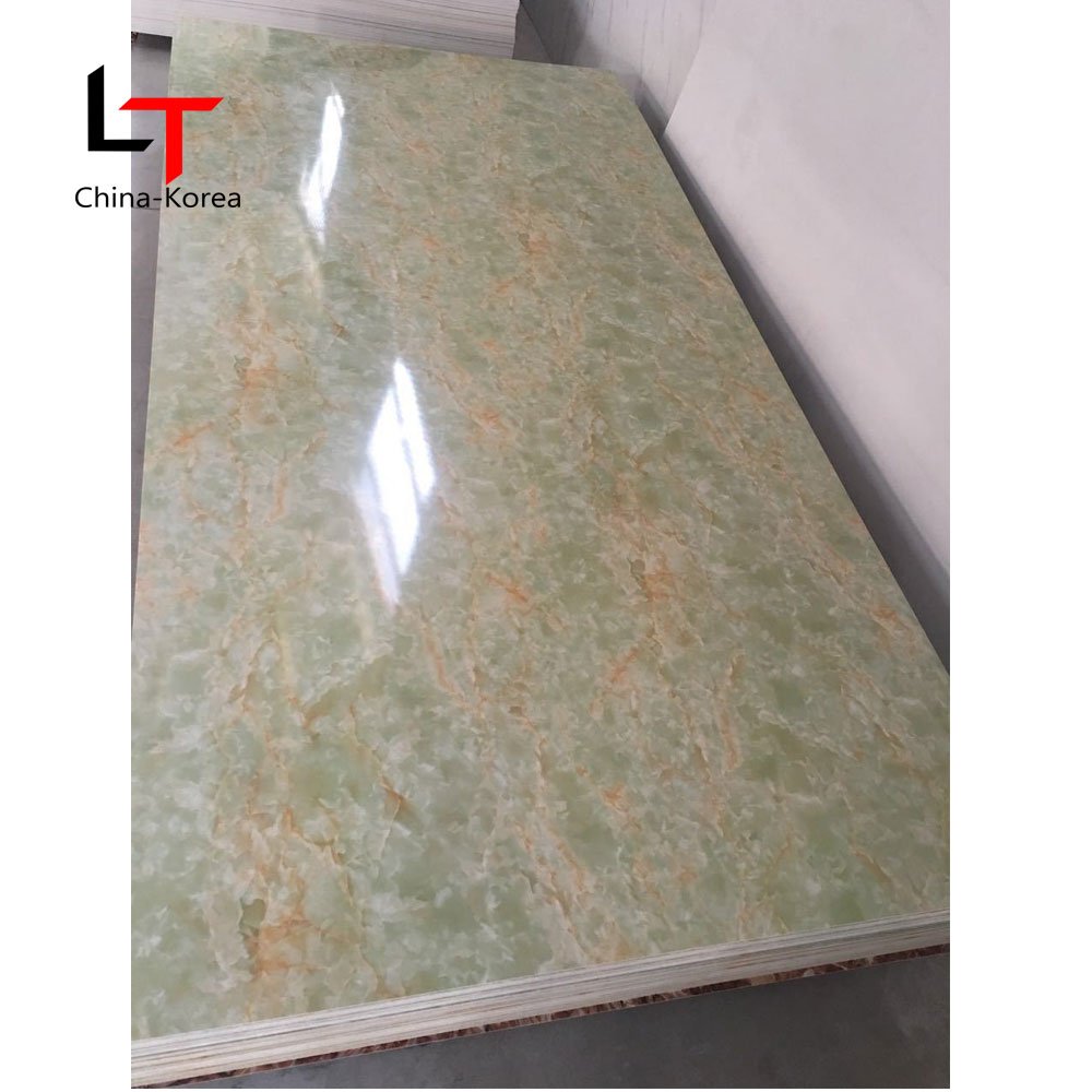LT Wholesale 3D UV Wall Panel Carbon Slate Wall Decor Waterproof Faux Wall Board For Hotel Interior Design