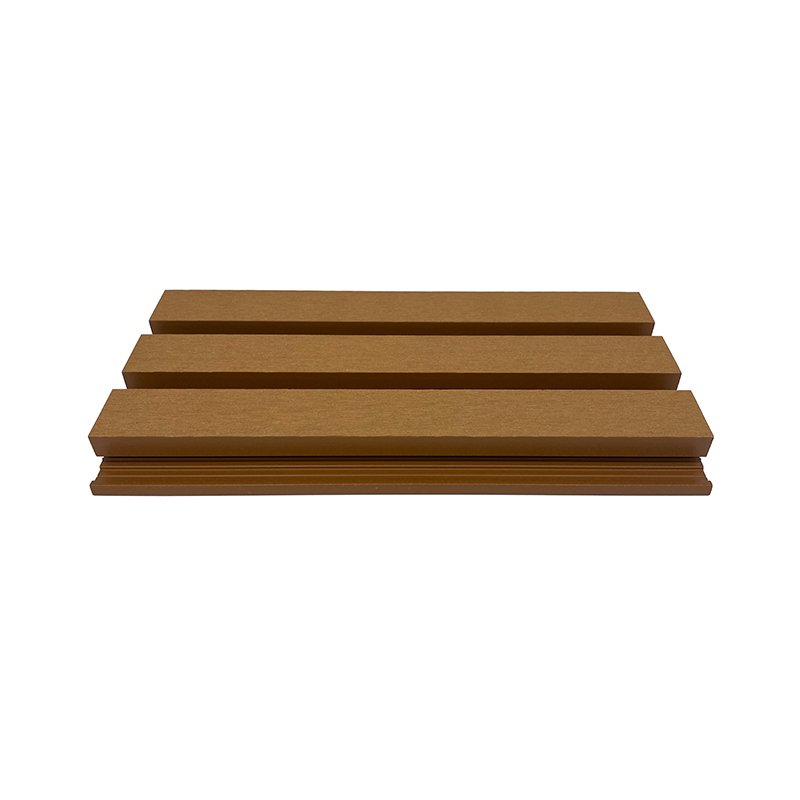 ECO-friendly 3 hole great wall board WPC flexible fence wall panel outdoor wood plastic composite wall panel