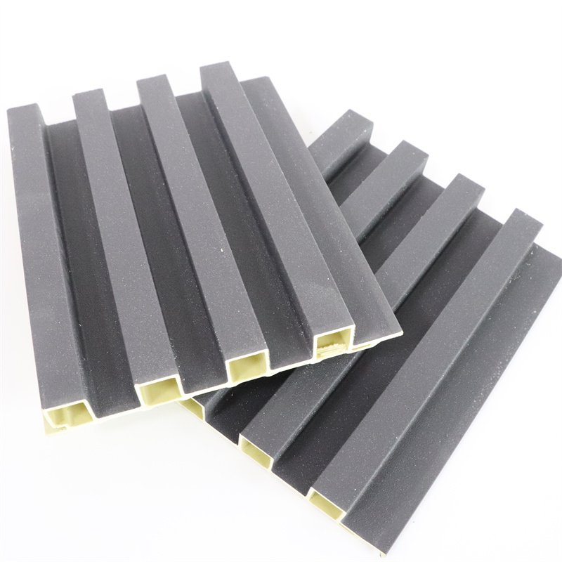 wholesale price wpc interior wall cladding 3d siding board wall cladding wpc fluted wall panel for interior