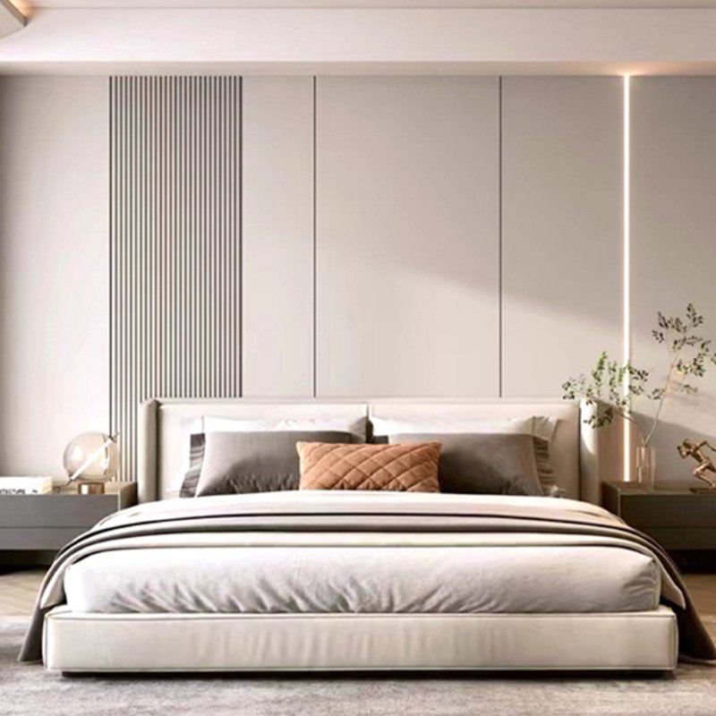 Wholesale Indoor Bamboo Wood Background Wall Panels and boards complete Integrated Wpc Wallboard Veneer
