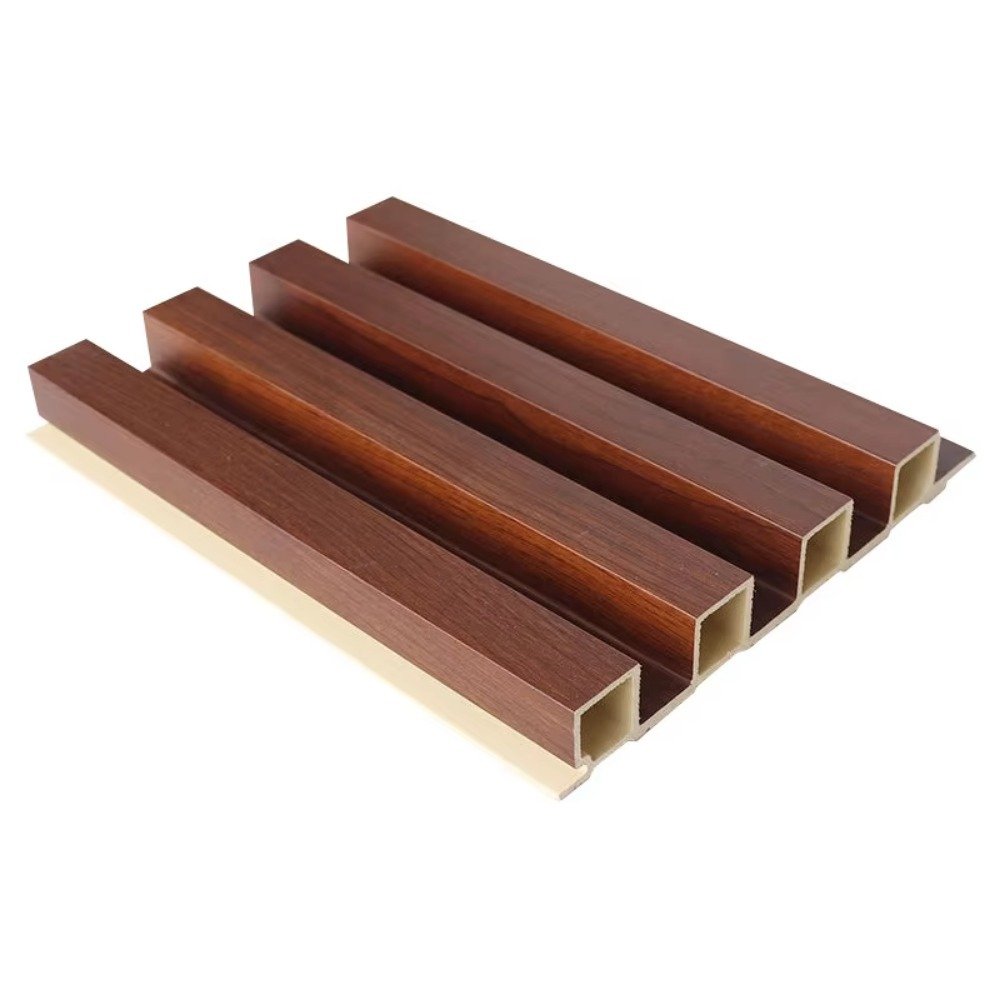High-Quality Wall Decor Flexible Wood Plastic Composite WPC PVC Cladding Panels for Stylish and Durable Interiors