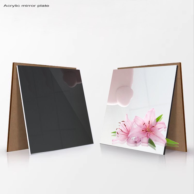 wood replacement wood veneer mirror wall panel bamboo charcoal metallic board