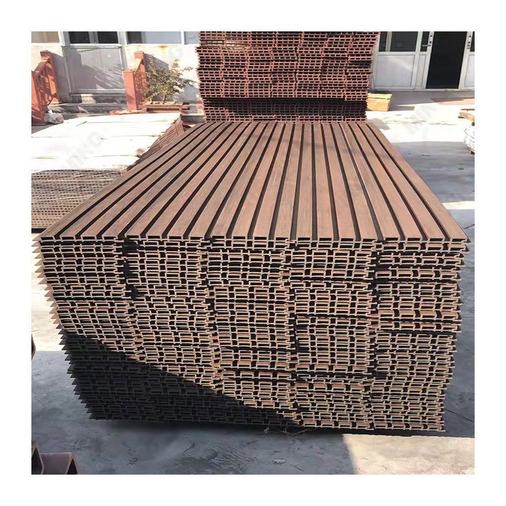 LT New Design Capped Wood Fiber Co-extrusion 3d WPC Wall Panel Outdoor UV Resistant Slat Cladding Composite Wall boards