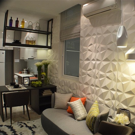 decorative exterior 3D board wall panels