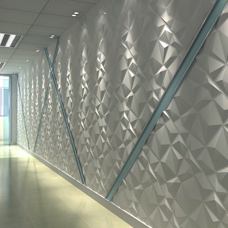 decorative exterior 3D board wall panels