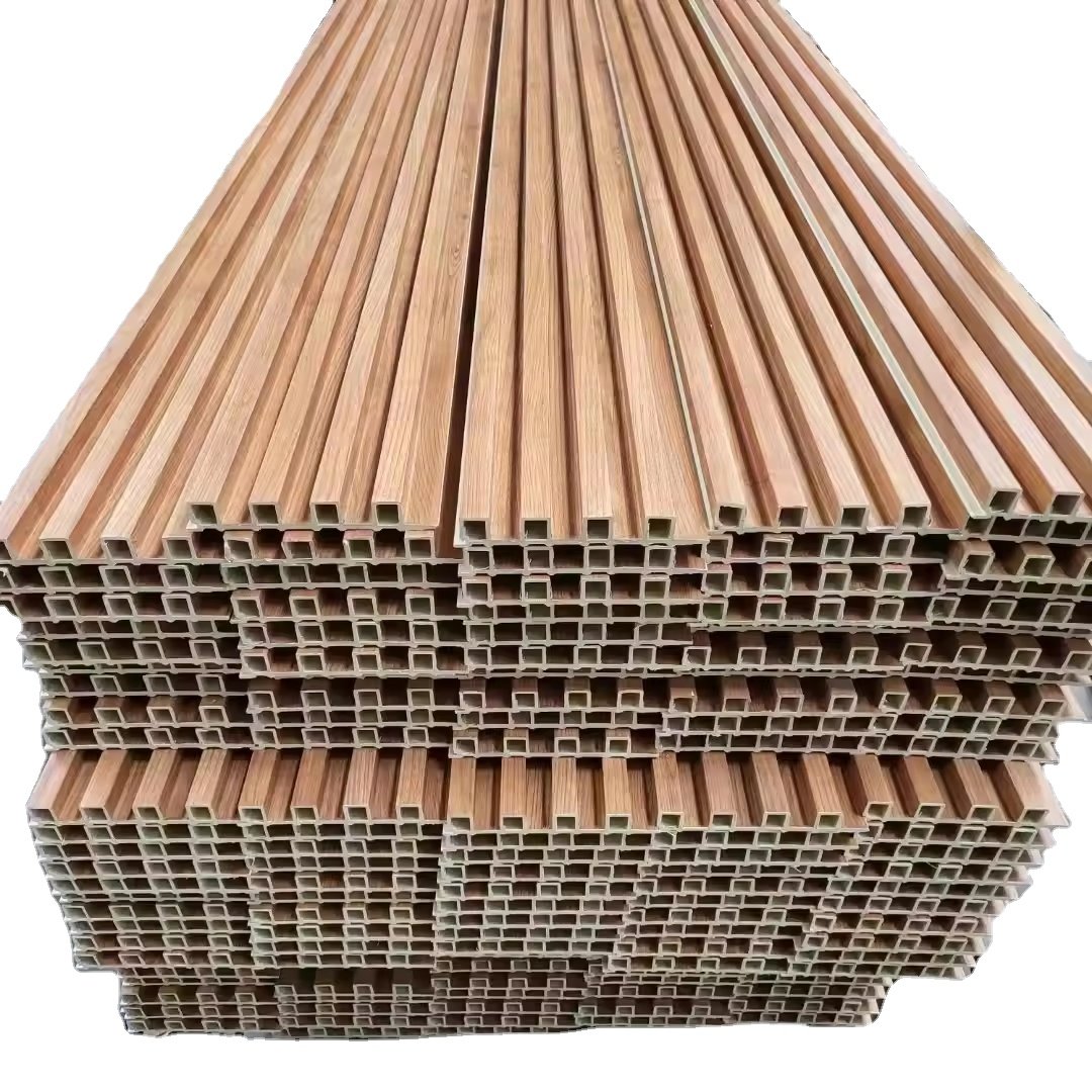 High Speed Interior WPC louver wall panel making machine/WPC fluted panel