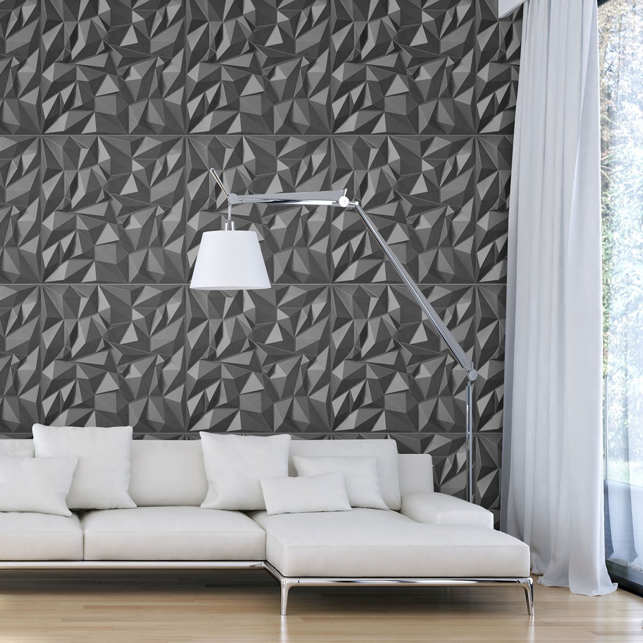 Hot selling polystyrene wall panels waterproof durable home decorative 3d interior wall panel for walls